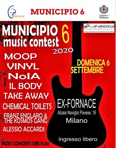 06-09-2020 Municipio 6 Music Contest @Ex-Fornace Milano