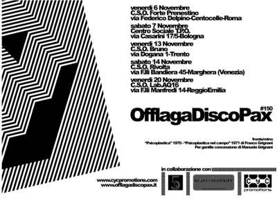 Offlaga Disco Pax C.S.O. Tour 2009