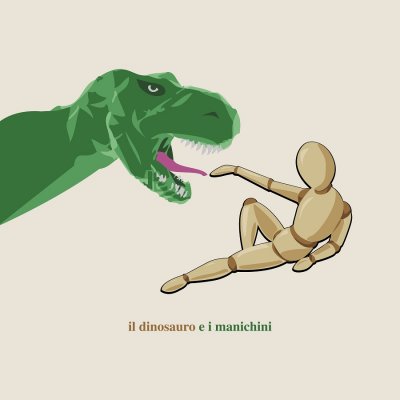 Risultati immagini per Il dinosauro e i manichini