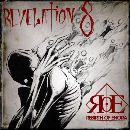 Revelation8 album cover by Shawn Coss