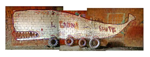 la balena con le ruote