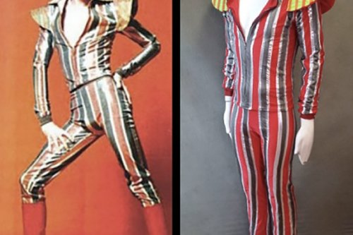 Uno dei costumi utilizzati da David Bowie nel tour di Space Oddity