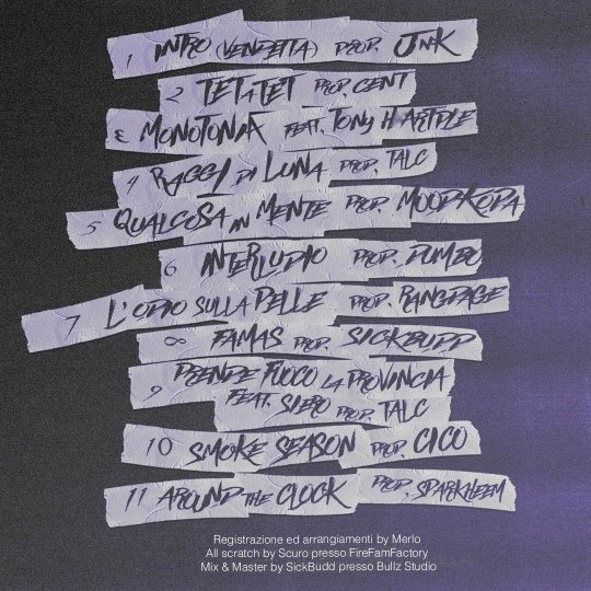 1997 - Tracklist