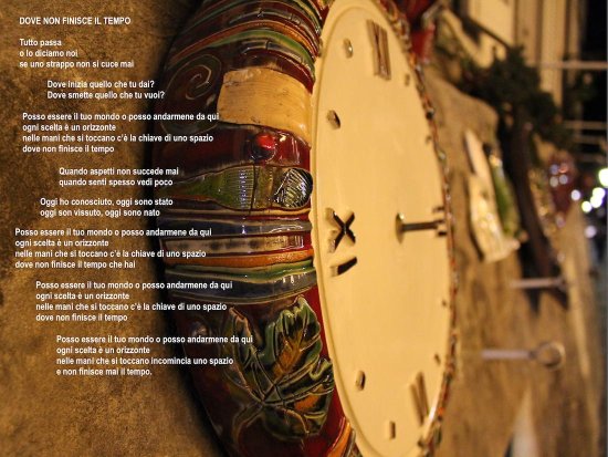 Testo "Dove Non Finisce Il Tempo".jpg