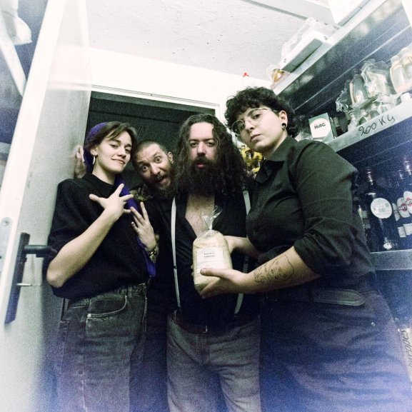 Backstage Mercanti di Ombre - Live Garage Moulinski Milano 20-02-23.JPG