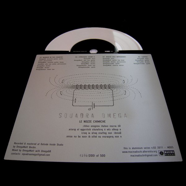 MD05- SQUADRA OMEGA "le nozze chimiche"  10"Aluminium Series + CD