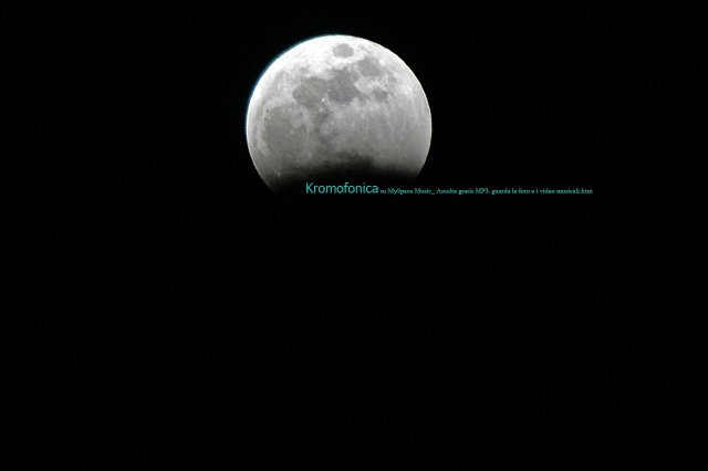 KROMOFONICA luna eclisse