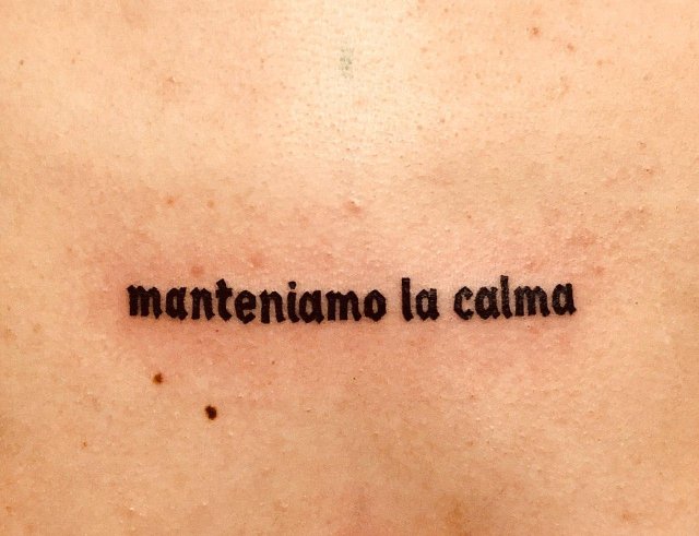Manteniamo la calma