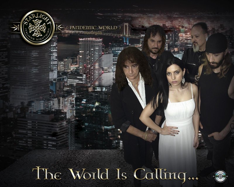 Fhoto Shot per l'uscita del EP "The World Is Calling"