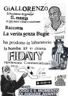 Il volantino che annuncia l'uscita di Fidaty