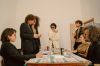 Da sinistra a destra: Clarissa, Damir, Zevi, Andrea, Filippo, Giulia e Anthony (tutti i musicisti e gli addetti ai lavori si sono sottoposti al tampone Covid-19) - foto di Marco Previdi 
