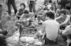 27 giugno 1976 al Parco Lambro, Re Nudo Festival, foto di Enrico Scuro