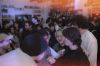 Kvneki in mezzo al pubblico dopo il live &ndash; foto di Giovanni Peirone